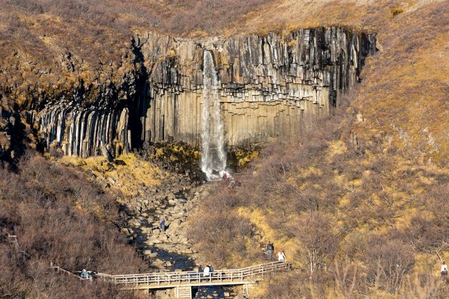 Svartifoss waterfall